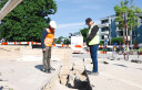 Fernwärmenetz Münchenbuchsee  Unterhaltsarbeiten Höheweg/Schmiedegasse Kreisel